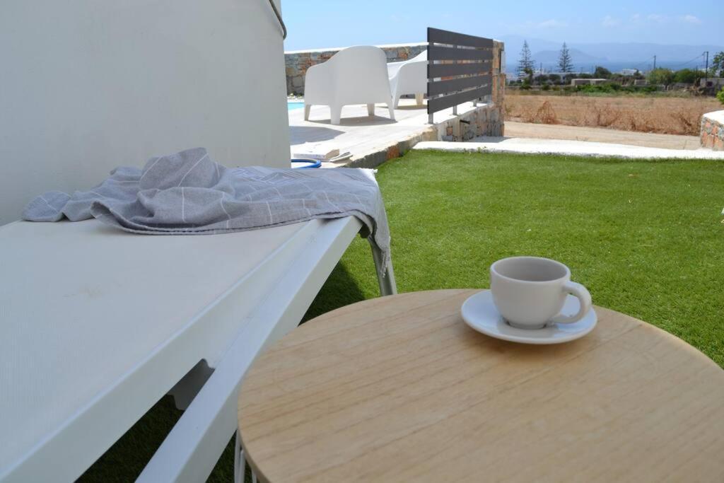 White Nadora Naxos Villa Agia Anna  エクステリア 写真